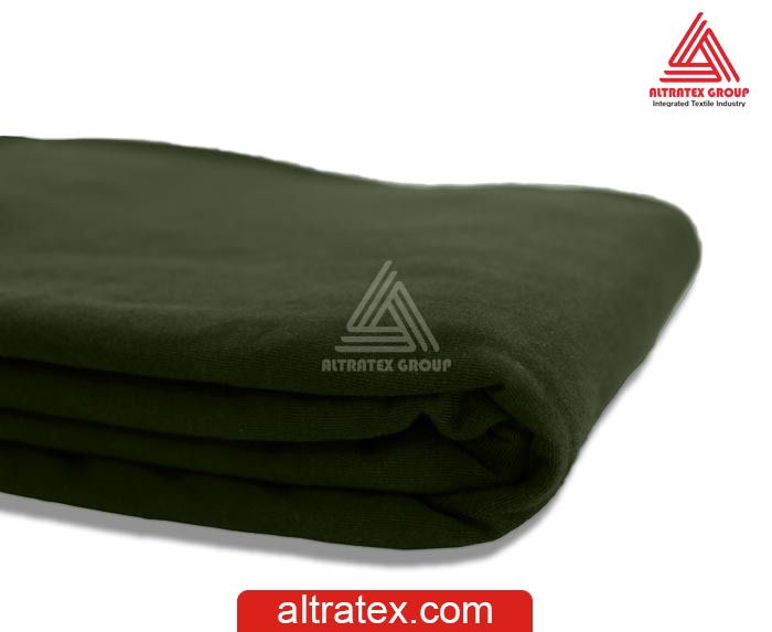 Cotton Carded 30s - Hijau TNI