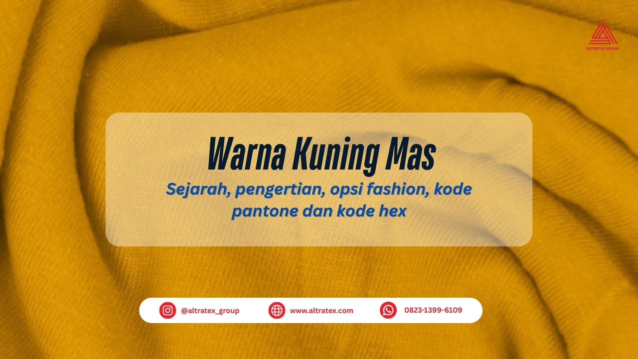 Kuning Mas : Warna Golden Yellow Yang Cerah Penuh Keberuntungan dan Keagungan