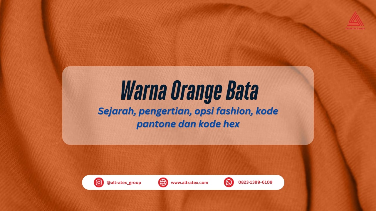 Orange Bata : Warna Earth Tone yang Klasik, Maskulin, dan Kaya Karakter