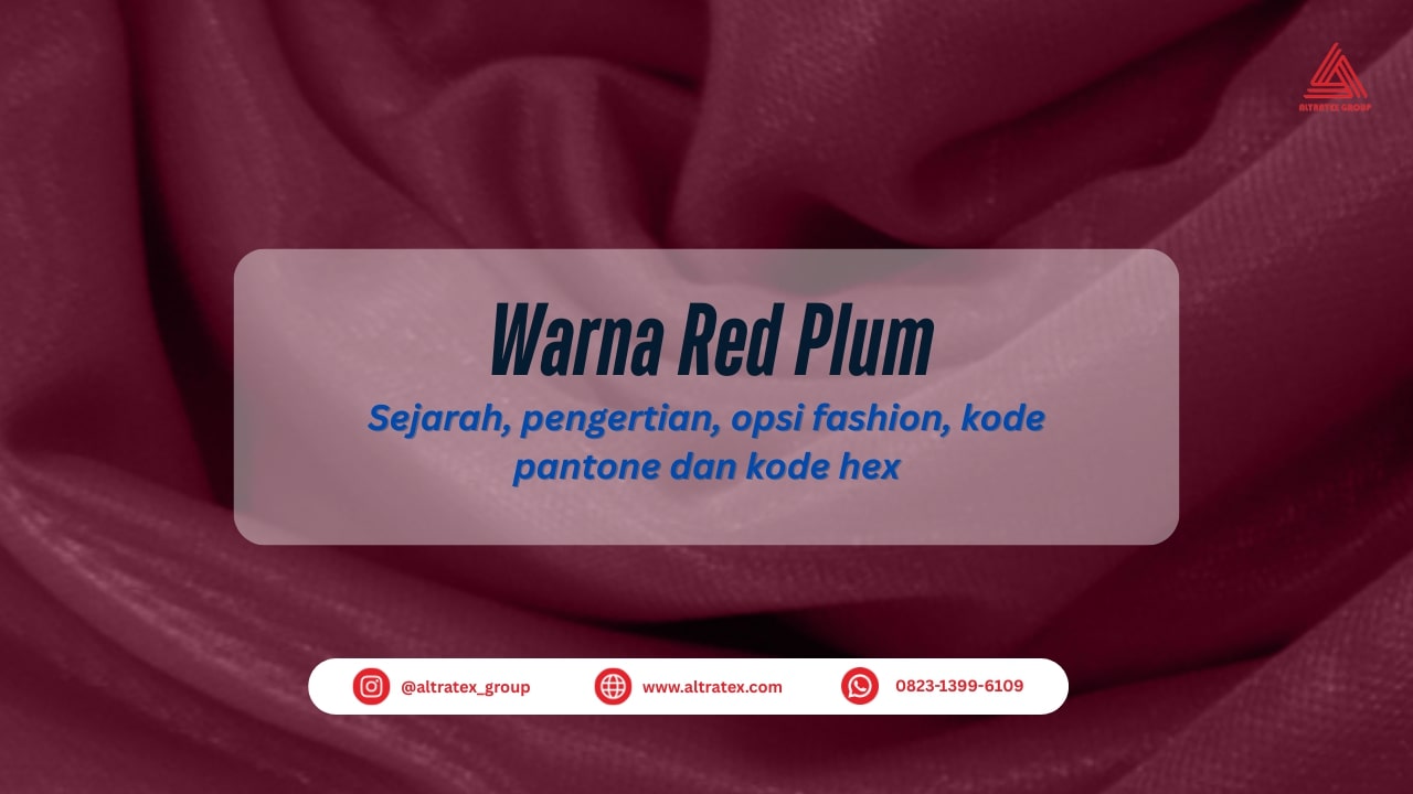 Red Plum: Warna Anggun dengan Sentuhan Kemewahan dan Keberanian