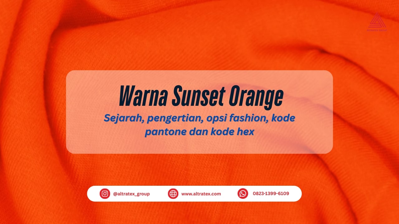 Sunset Orange: Warna Cerah Sehangat Cahaya Senja