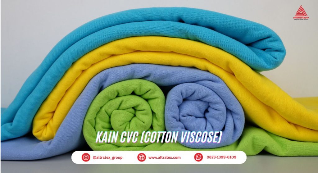 Bahan Kaos Yang Bagus: Ini Dia 4 Kain Rekomendasi Ahli Untuk Kaos Polos Dan Printing 5 Kain CVC (Cotton Viscose) : Bahan Kaos Yang Bagus