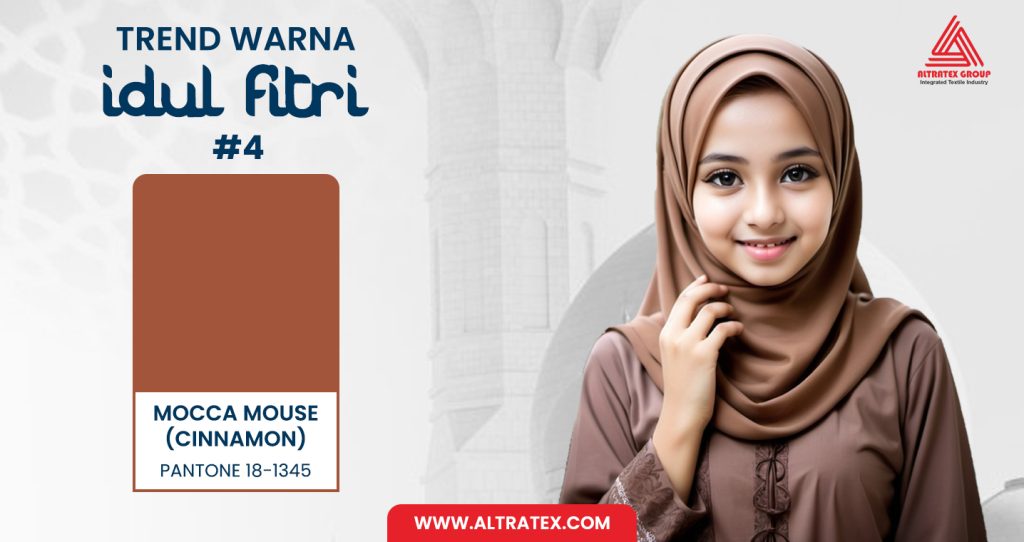 Tren Warna Baju Lebaran 2025 #4 - Mocca Mouse atau Cinnamon