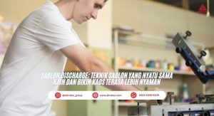 sablon discharge