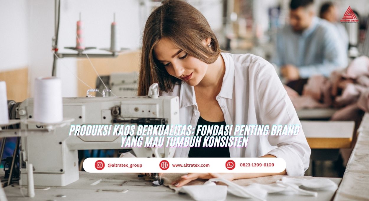 produksi kaos